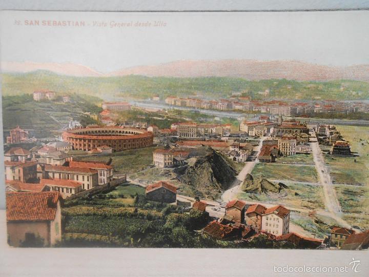 Cartoline: SAN SEBASTIAN. POSTAL CIRCULADA 1918