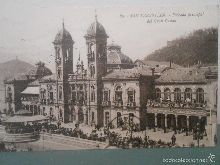 Cartoline: SAN SEBASTIAN. 1921. CIRCULADA