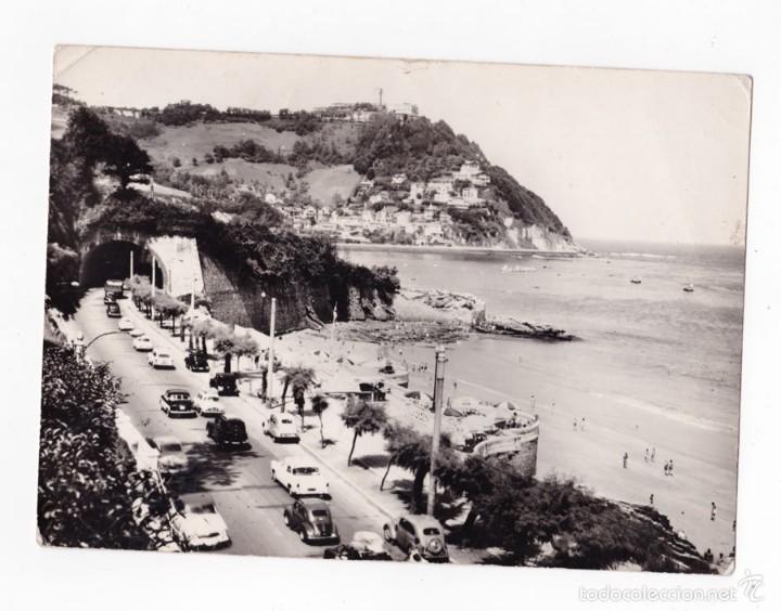 Cartoline: antigua postal san sebastian tunel del antiguo monte igueldo ediciones darvi