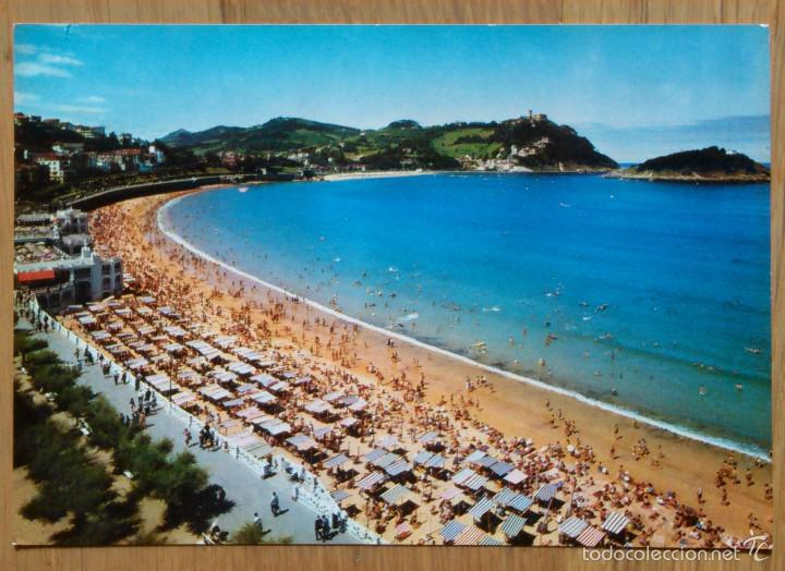 Cartoline: SAN SEBASTIAN - PLAYA DE LA CONCHA