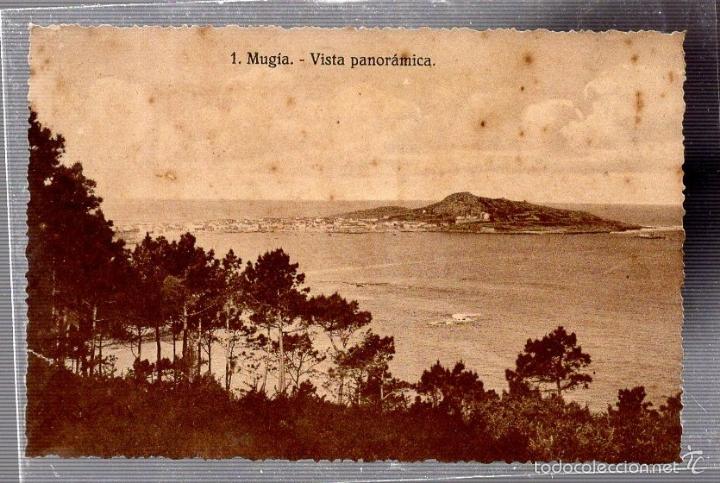 Postales: TARJETA POSTAL DE MUGIA, VIZCAYA - VISTA PANORAMICA. 1. KALLMEYER Y GAUTIER