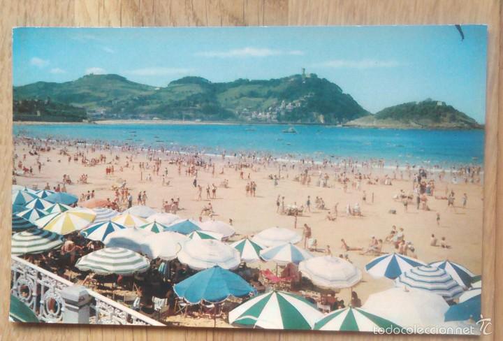 Postcards: SAN SEBASTIAN - PLAYA DE LA CONCHA