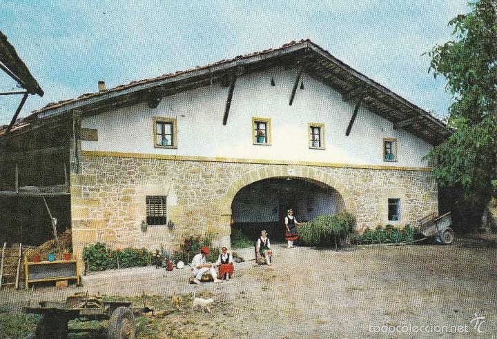 Postales: N&ordm; 26595 POSTAL CASERIO TIPICO VASCO - Foto 1
