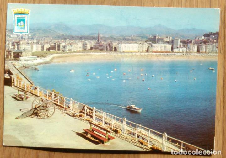 Postcards: SAN SEBASTIAN - PLAYA DE LA CONCHA