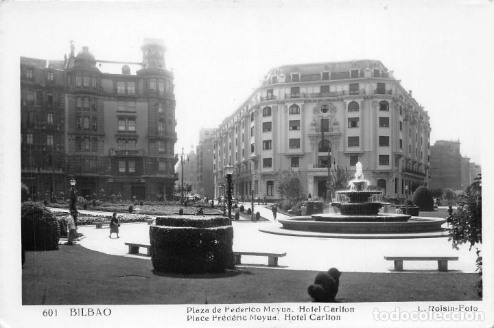 Cartes Postales: BILBAO.- PLAZA DE FEDERICO MOYUA. HOTEL CARLTON