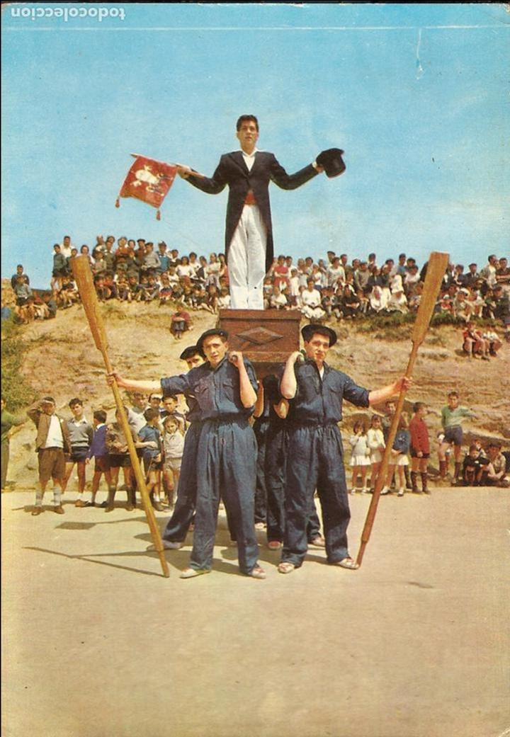 Cartes Postales: POSTAL, PAIS VASCO, BAILES REGIONALES KAXARRANKA, ESCRITA