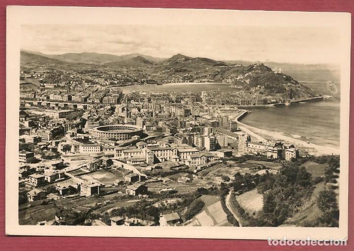 Postkarten: POSTAL fotografica SAN SEBASTIAN vista desde el Monte Ulla,