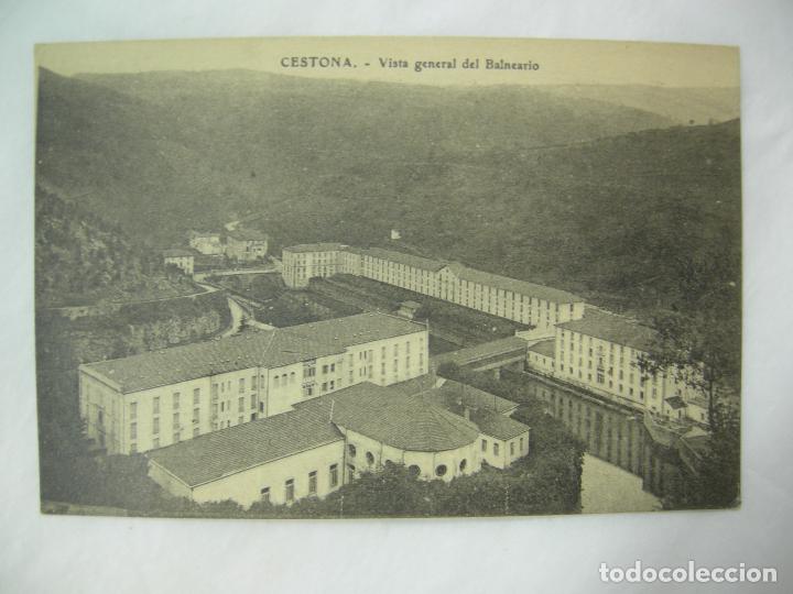 Postcards: TARJETA POSTAL DEL BALNEARIO DE CESTONA - VISTA GENERAL. DE PP DEL XX