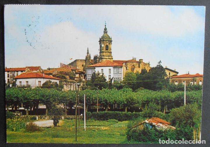Postkarten: (47074)POSTAL ESCRITA,VISTA PARCIAL,,HONDARRIBIA,GUIP&Uacute;ZCOA,PAIS VASCO