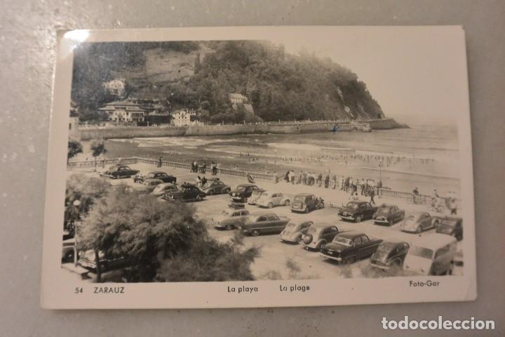 Postales: TARJETA POSTAL ZARAUZ LA PLAYA - Foto 1