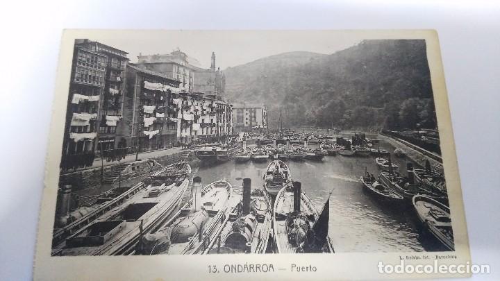 Postkarten: antigua postal de andarroa puero