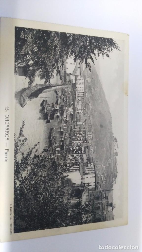 Postkarten: antigua postal de andarroa puero