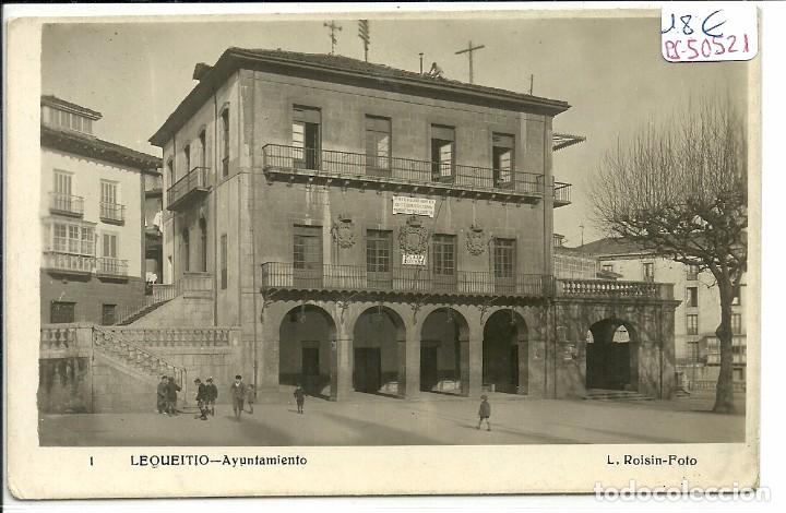 Postkarten: (PS-50521)POSTAL DE LEQUEITO-AYUNTAMIENTO