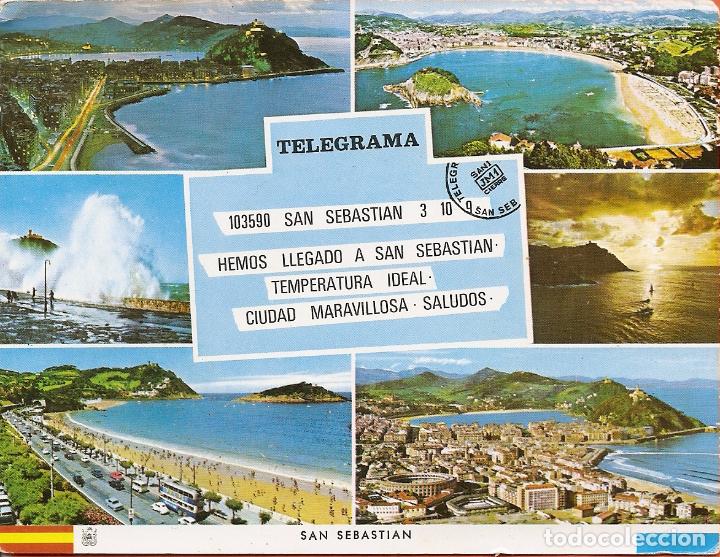 Postkarten: POSTAL, SAN SEBASTIAN, VISTAS