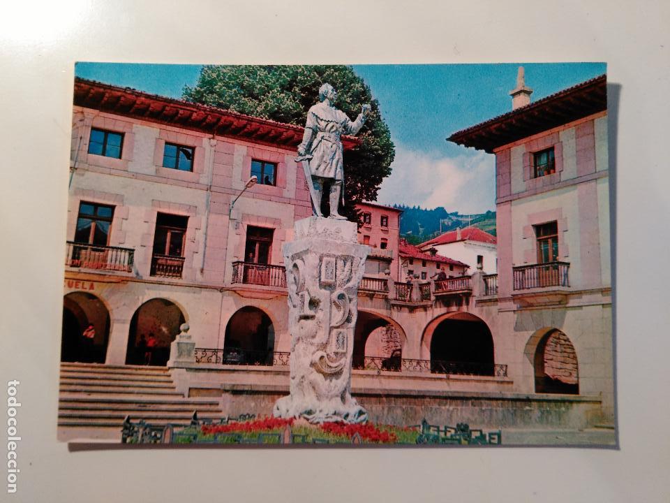 Postkarten: Postal de Guernica. # 163. Vizcaya. Monumento D Tello Sr de Vizcaya.