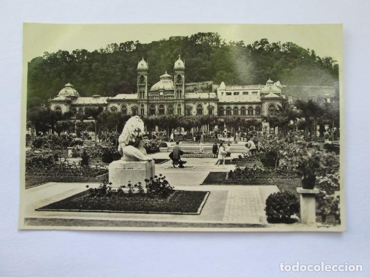 Postcards: SAN SEBASTIAN JARDINES Y CASINO N&ordm; 22 FOTO GALARZA