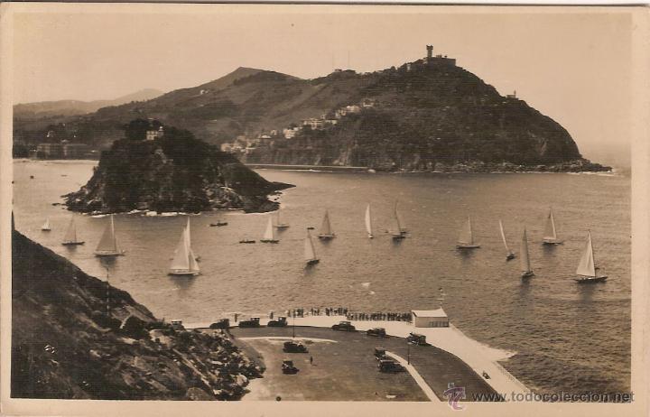 Postkarten: SAN SEBASTIAN, VISTA DESDE EL MONTE URGULL - FOTO GALARZA N&ordm; 349 - S/C