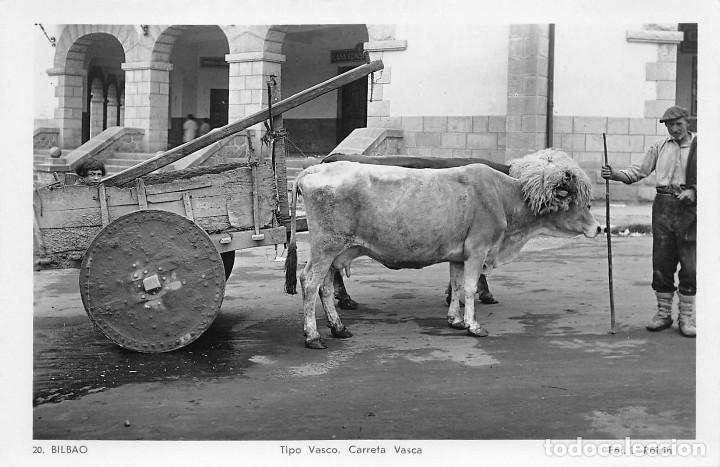 Postkarten: BILBAO.- TIPO VASCO. CARRETA VASCA