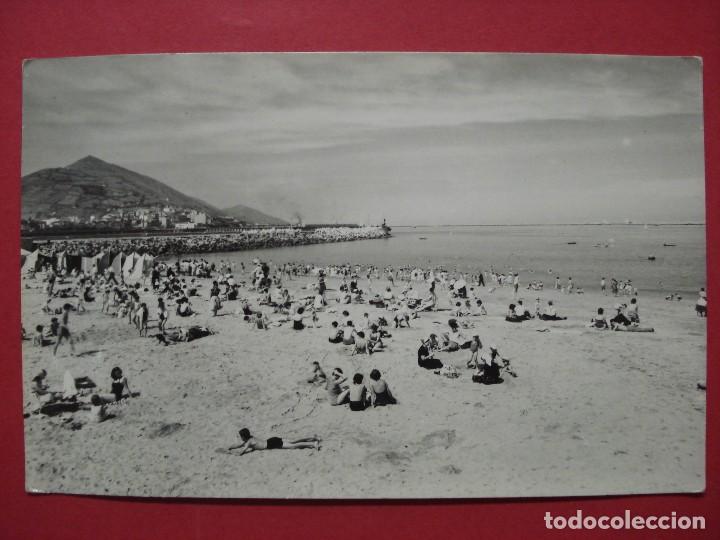 Cartoline: ANTIGUA POSTAL - PLAYA DE LAS ARENAS - (VIZCAYA ) FOT: FISA - SIN CIRCULAR... R - 4399