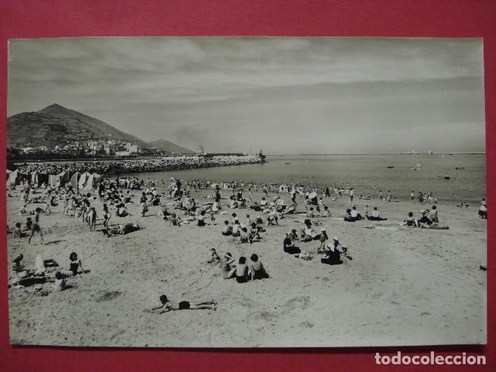 Cartoline: ANTIGUA POSTAL - PLAYA DE LAS ARENAS - (VIZCAYA ) FOT: FISA - SIN CIRCULAR... R - 4400