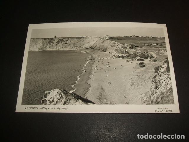 Postales: ALGORTA VIZCAYA PLAYA DE ARRIGUNAGA - Foto 1