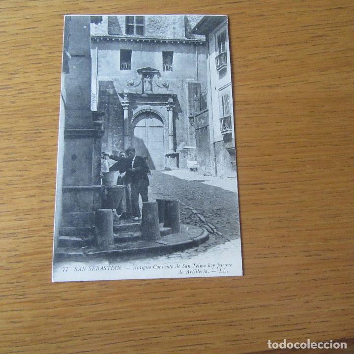 Cartoline: muy antigua postal san sebastian, antiguo convento de san telmo