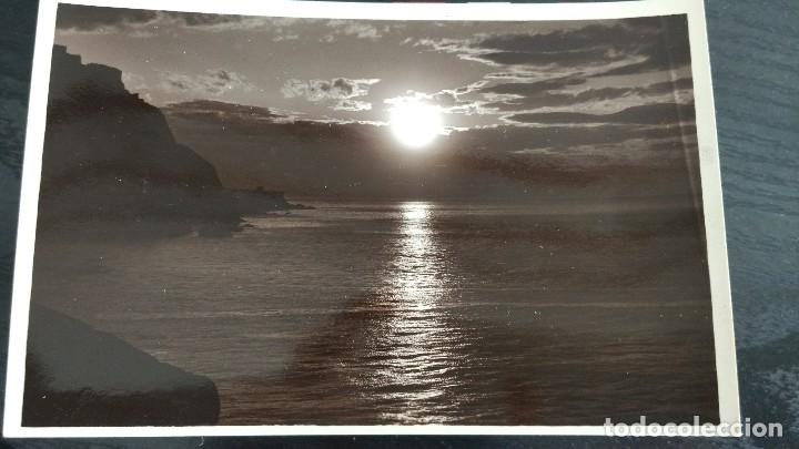 Cartoline: SAN SEBASTIAN PUESTA DE SOL DESDE EL GRAN KURSAAL,POSTAL FOTOGRAFICA, FOTO GALARZA