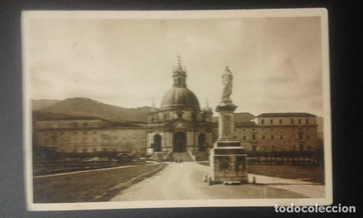 Cartes Postales: .1 POSTAL DE ** SANTUARIO SANTA  CASA DE LOYOLA  -GUIPUZCOA ** - CIRCULADA 18 12 1955