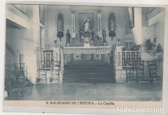 Postales: 8 Balneario de Cestona. La Capilla. Sin circular