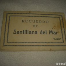 Postales: RECUERDO DE SANTILLANA DEL MAR, ACORDEÓN DE 8 POSTALES . ED. ARRIBAS . VIUDA DE ADOLFO HERRERO. Lote 79047201
