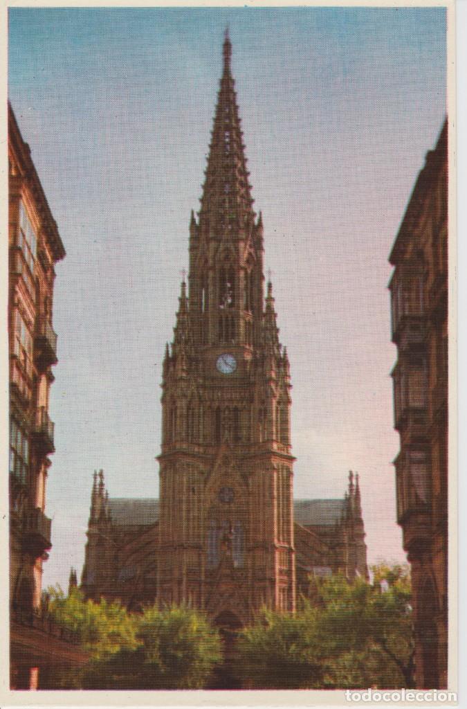 Postcards: (8) SAN SEBASTIAN. LA CATEDRAL ... SIN CIRCULAR