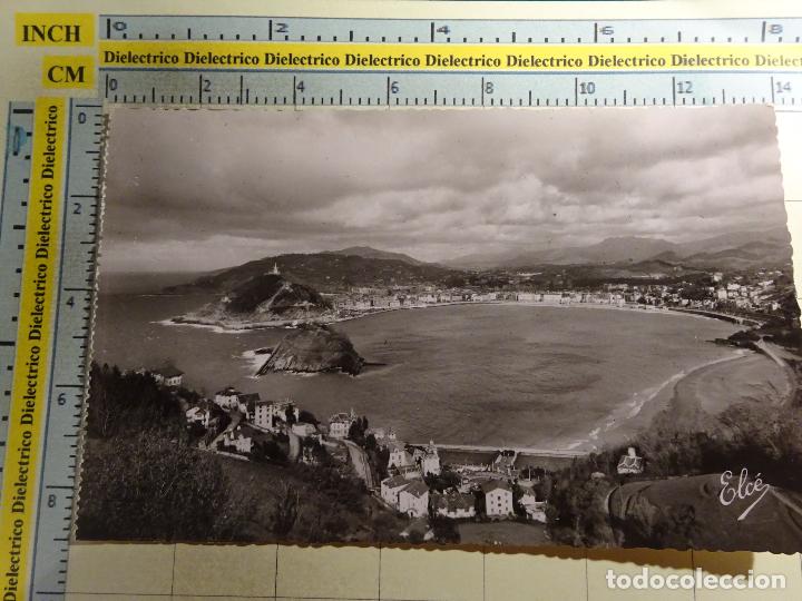 Cartoline: POSTAL DE GUIP&Uacute;ZCOA. SAN SEBASTIAN. A&Ntilde;OS 30 50. CONCHA TOMADA DESDE MONTE IGUELDO.  CHATAGNEAU. 1042