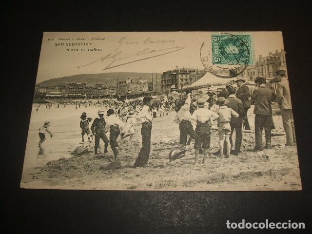 Postales: SAN SEBASTIAN PLAYA DE BA&Ntilde;OS - Foto 1