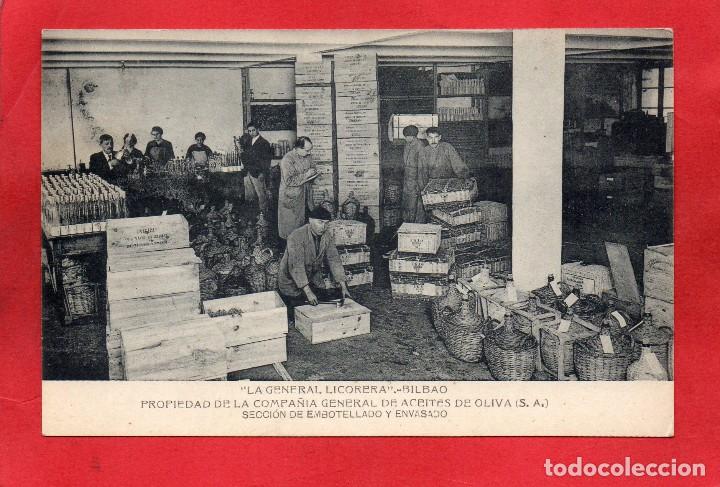 Postales: bilbao. la general licorera. embotellado - Foto 1