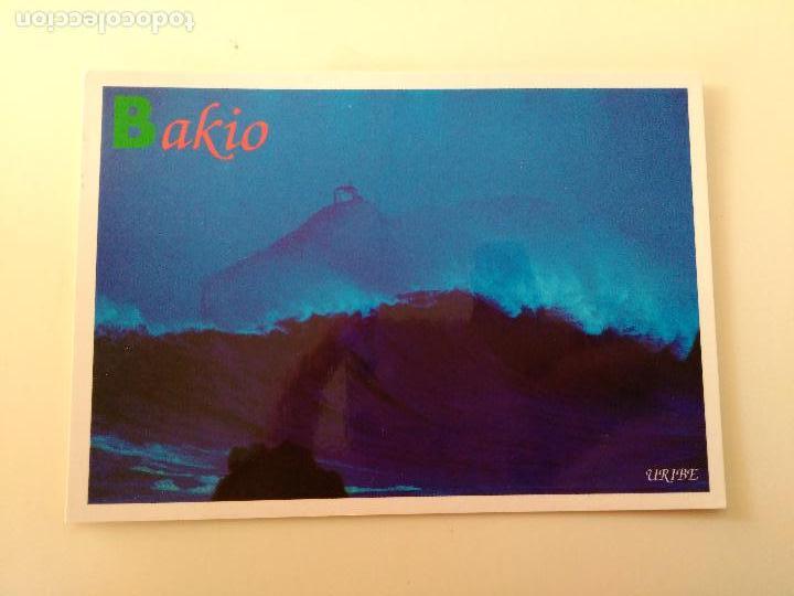 Postales: Postal de BAKIO. EL MAR Y LA TIERRA. - Foto 1