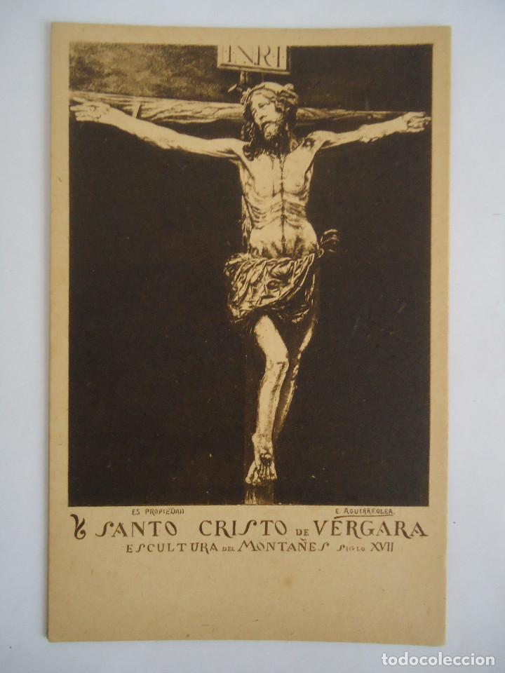 Postales: POSTAL ANTIGUA DEL SANTO CRISTO DE VERGARA. FOTO E. AGUIRREOLEA. --- 1