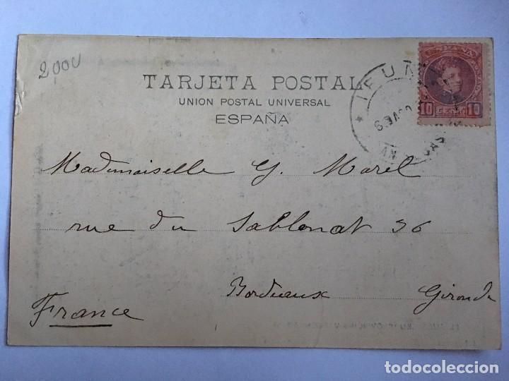 Cartes Postales: RM400 TARJETA POSTAL BAILES ESPA&Ntilde;OLES EL AURRESKU PROVINCIAS VASCONGADAS 567 HAUSER Y MENET, 1901