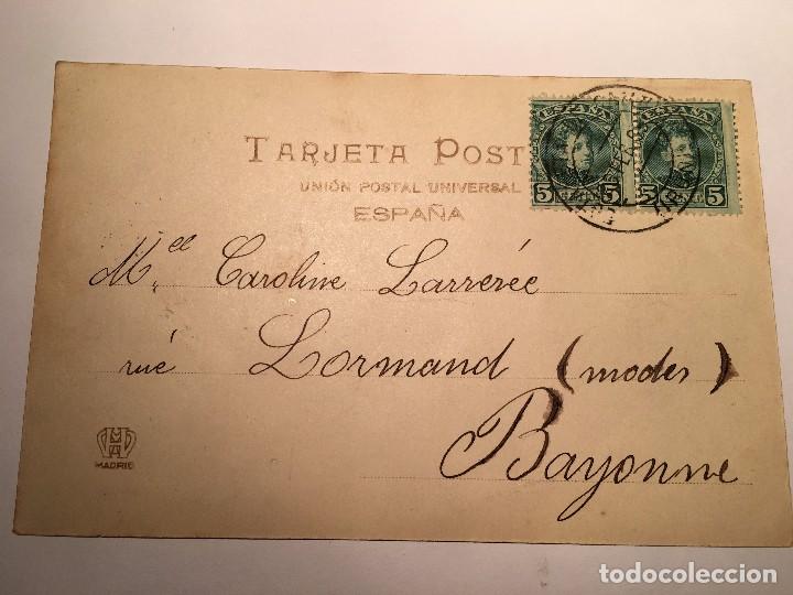 Postcards: RM400 TARJETA POSTAL ORIGINAL Pa&iacute;s Vasco IRUN (GUIPUZCOA) LA ADUANA, P.P.S.XX A&Ntilde;O 1908, RARA