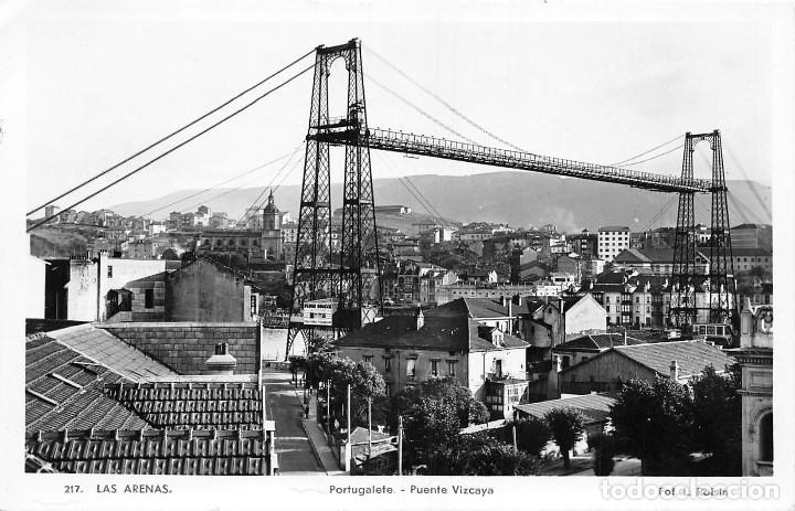 Cartes Postales: LAS ARENAS.- PORTUGALETE- PUENTE VIZCAYA