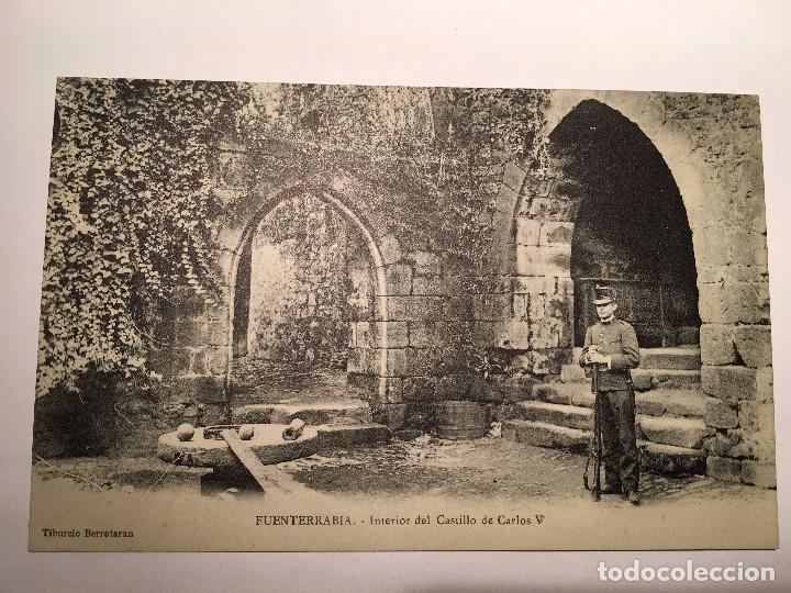 Postcards: RM400 TARJETA POSTAL PAIS VASCO FUENTERRABIA INTERIOR PALACIO DE CARLOS V, TIBURCIO BERROTARAN