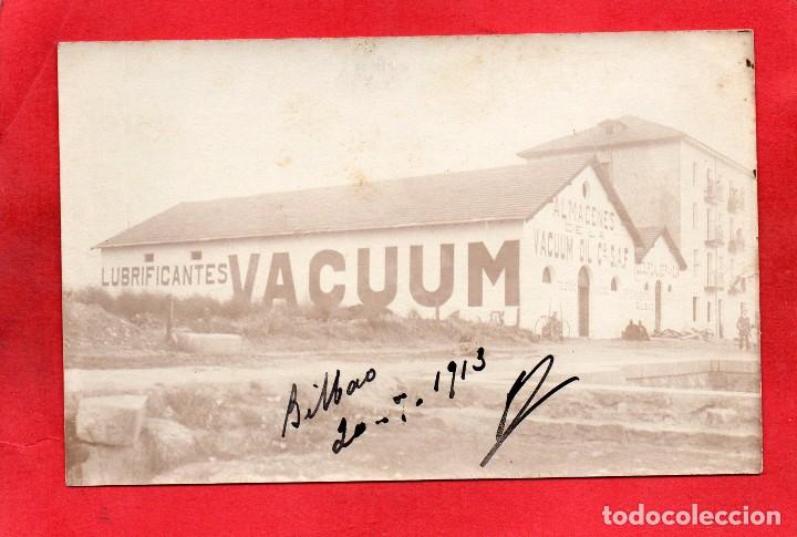 Postales: bilbao. lubrificantes vacuum - Foto 1