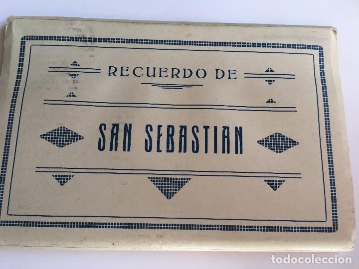 Postales: RM400 LIBRILLO POSTAL POSTALES SAN SEBASTIAN EDICIONES ARRIBAS