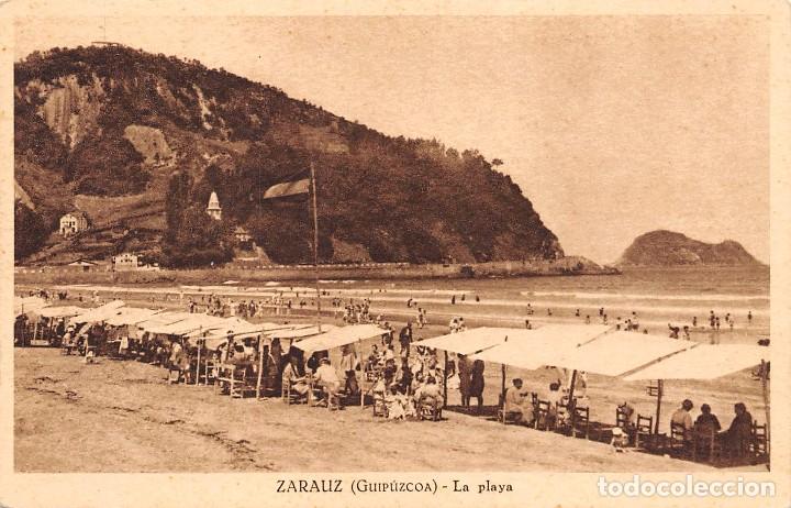 Postales: ZARAUZ (GUIPUZCOA).- LA PLAYA - Foto 1