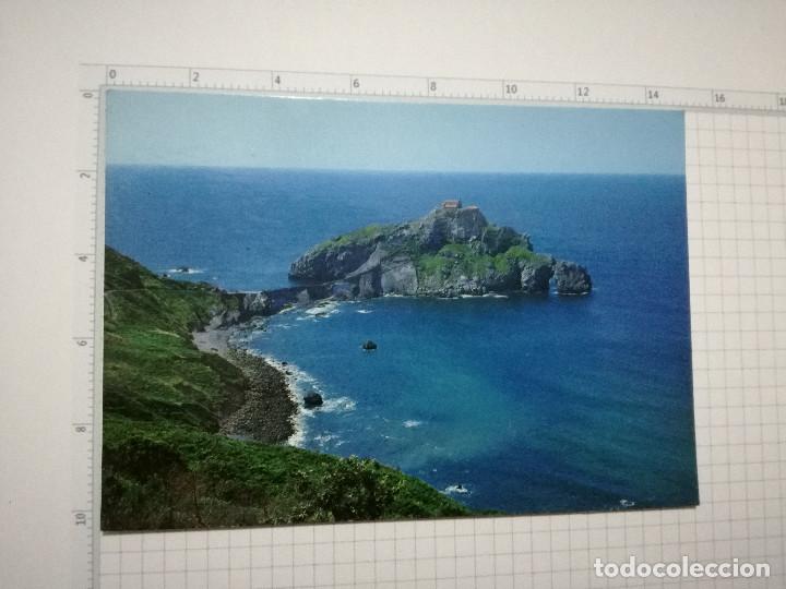 Postales: POSTAL N&ordm; 259 - PAIS VASCO - VIZCAYA, SAN JUAN DE GAZTELUGATXE, VISTA AEREA - ED. SAN CAYETANO 1983