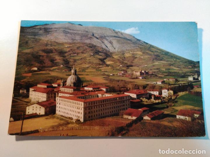 Postcards: TARJETA POSTAL DEL SANTUARIO DE LOYOLA. NUEVO EDIFICIO DE JUNIORADO Y VISTA PARCIAL. circulada