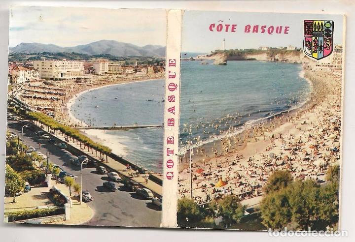 Postcards: POSTAL: COTE BASQUE. 12 VISTAS EN COLOR. (ST/C46).