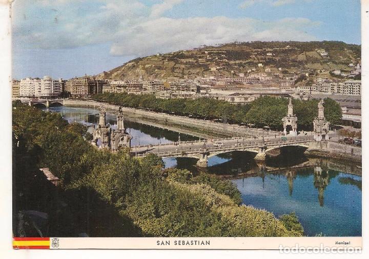 Postcards: POSTAL: SAN SEBASTIAN. RIO URUMEA Y PUENTES. (ST/C46).
