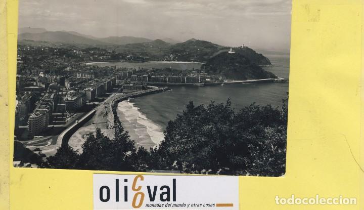 Cartoline: SAN SEBASTIAN VISTA DESDE MONTE ULLA  - P-02277 A&Ntilde;O 60 EDITOR ELEGIBLE