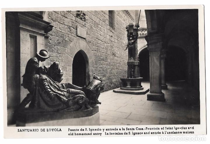 Postcards: Santuario de Loyola Loiola Pais Vasco foto postal de epoca escrita
