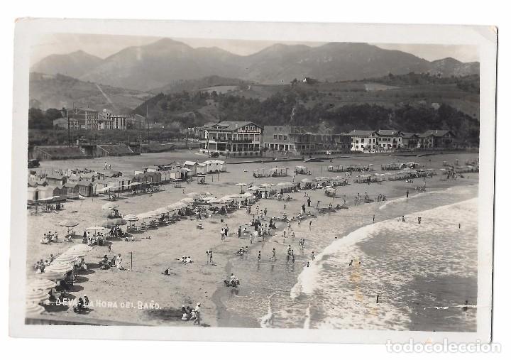 Postales: Deva La Playa foto postal de epoca sin usar - Foto 1